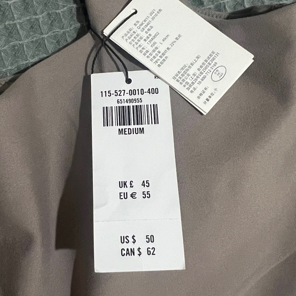 Abercrombie & Fitch Mauve Crop Top - Picture 2 of 2